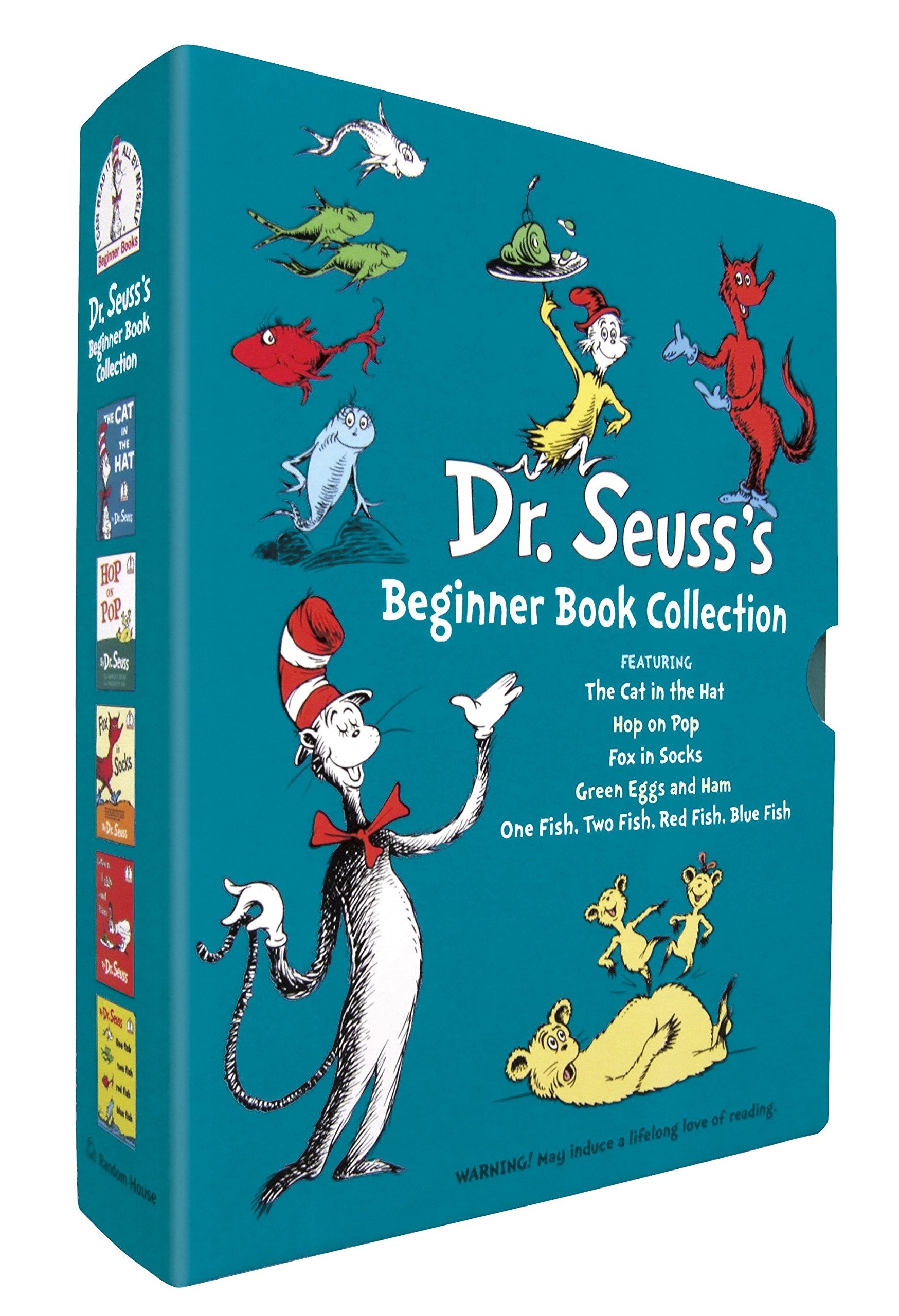 The Dr. Seuss 4-Game Treasury Cat In the Hat, Green Eggs & Ham One Fish  Two Fish