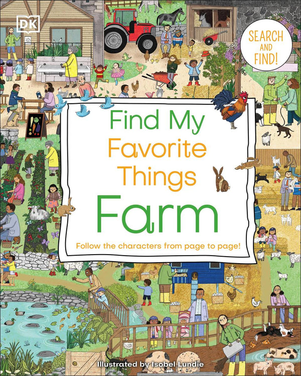 Find My Favorite Things Farm: Follow the Characters from Page to Page