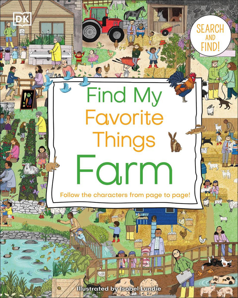 Find My Favorite Things Farm: Follow the Characters from Page to Page