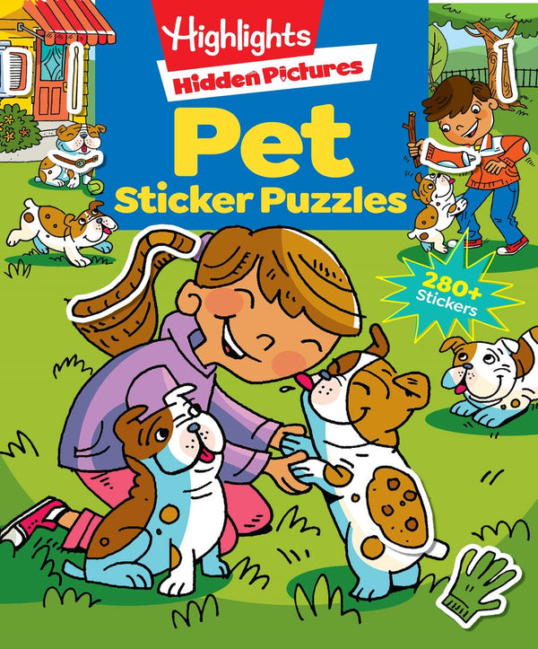 Pet Sticker Puzzles (Highlights Sticker Hidden Pictures)