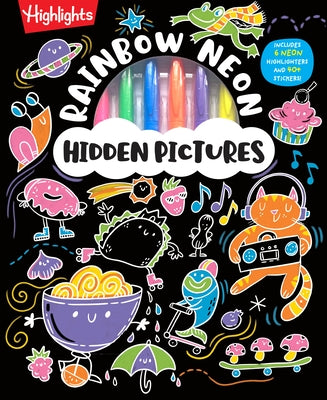 Rainbow Neon Hidden Pictures by Highlights