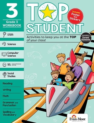 Top Student, Grade 3 Workbook by Evan-Moor Educational Publishers