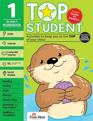 Top Student, Grade 1 Workbook by Evan-Moor Educational Publishers