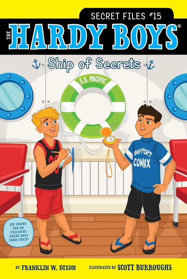 Ship of Secrets (Hardy Boys: The Secret Files #15)