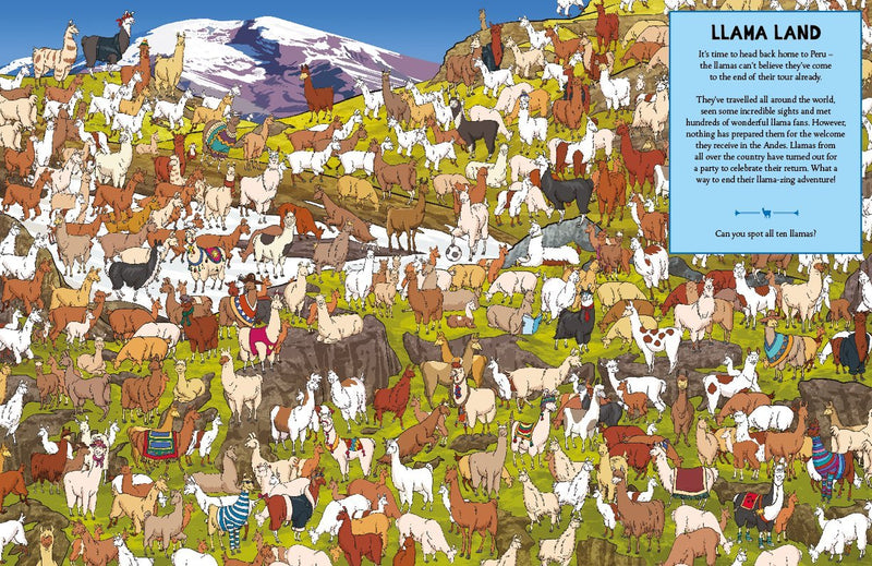 Where's the Llama?: An Around-The-World Adventure