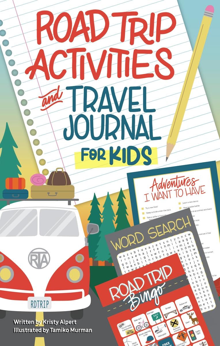 Road Trip Activities And Travel Journal For Kids