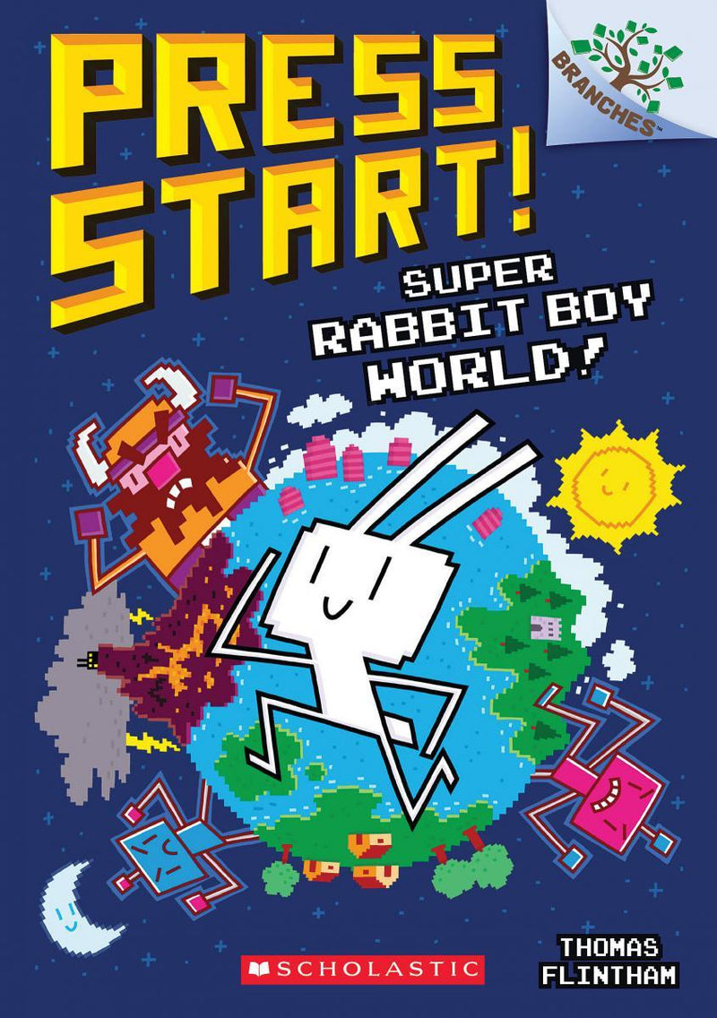 Super Rabbit Boy World!: A Branches Book (Press Start!